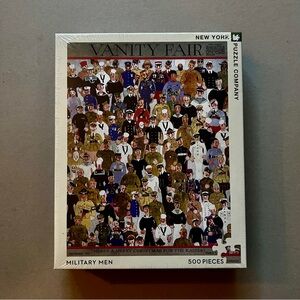 3/$25 Vanity Fair Military Men 500 Piece Puzzle